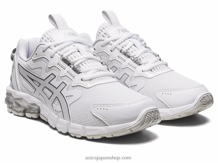 ゲル量子90 L20V2866Asics ホワイト/ピュアシルバー