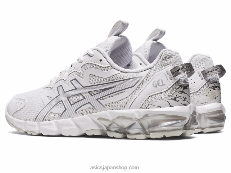 ゲル量子90 L20V2866Asics ホワイト/ピュアシルバー