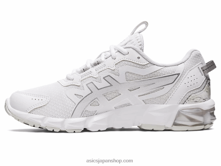 ゲル量子90 L20V2866Asics ホワイト/ピュアシルバー
