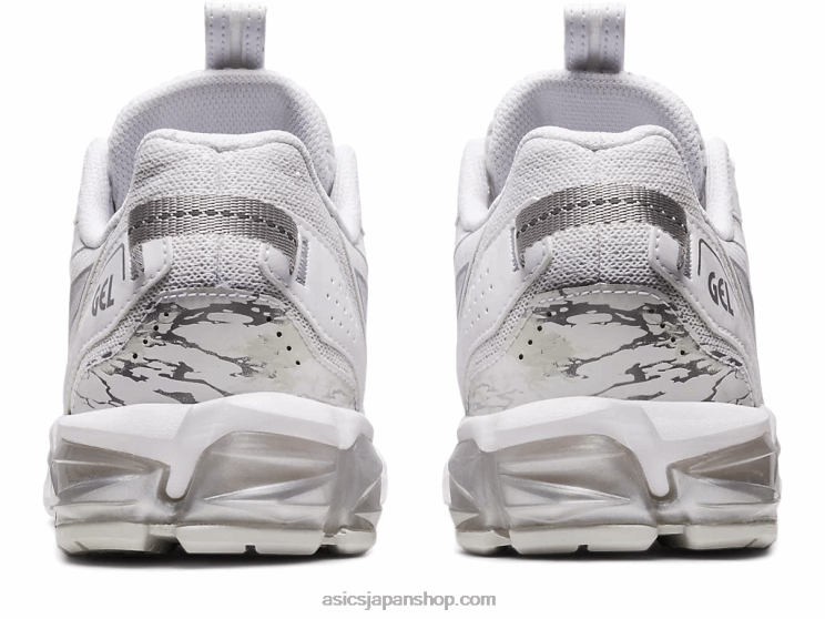 ゲル量子90 L20V2866Asics ホワイト/ピュアシルバー