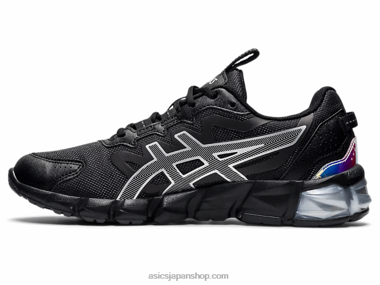 ゲル量子90 L20V3258Asics ブラック/ピュアシルバー