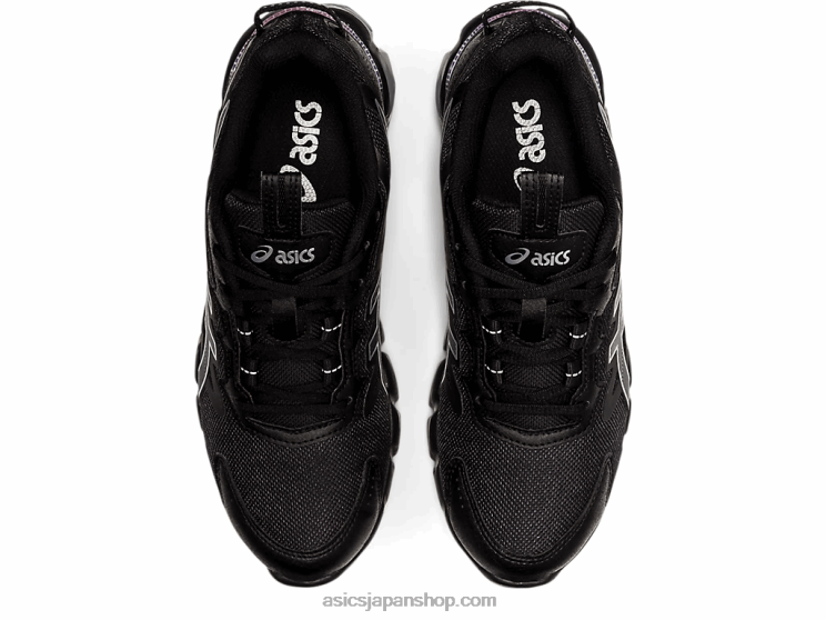 ゲル量子90 L20V3258Asics ブラック/ピュアシルバー