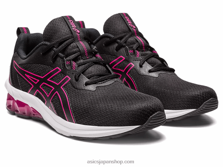 ゲルクォンタム 90 iv L20V2227Asics ブラック/ピンクレイブ