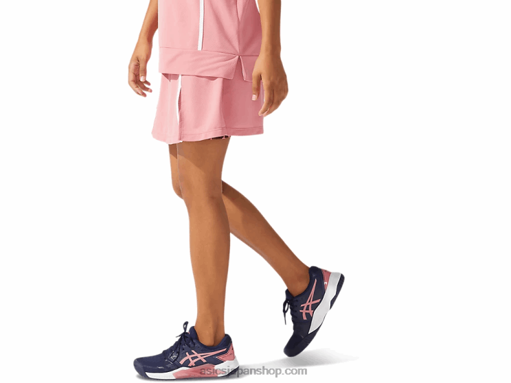 女性の新しいストロング 92 スコート L20V3833Asics スモーキーローズ/ディープマーズプリント