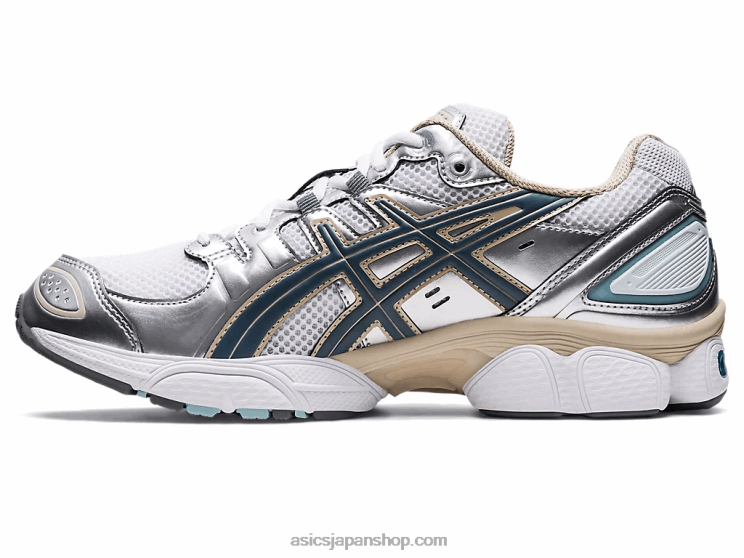 ゲルニンバス 9 L20V1000Asics ホワイト/スチールグレー
