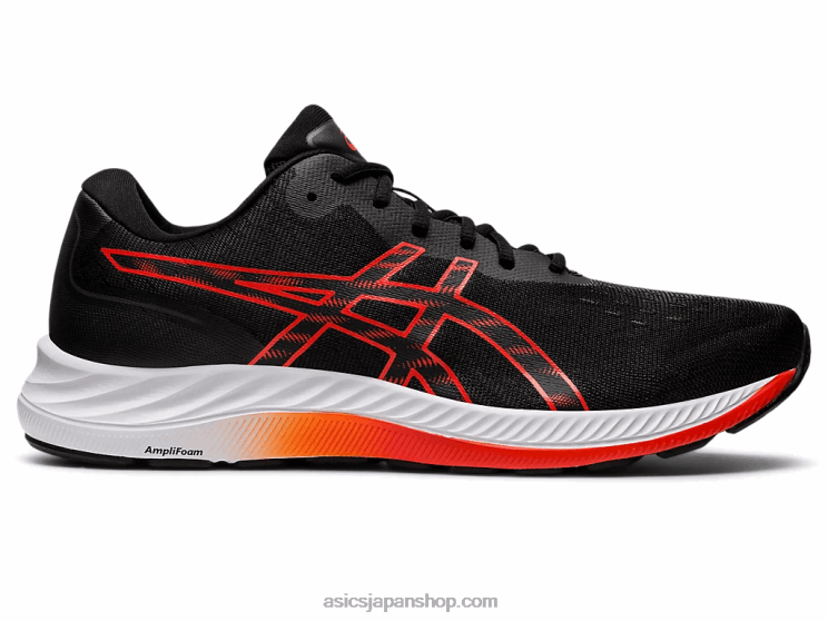 ゲルエキサイト9 L20V1031Asics ブラック/チェリートマト