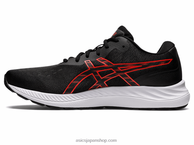 ゲルエキサイト9 L20V1031Asics ブラック/チェリートマト