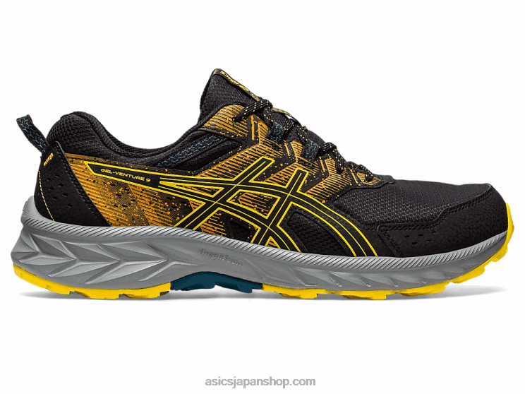 ジェルベンチャー 9 L20V103Asics ブラック/ゴールデンイエロー