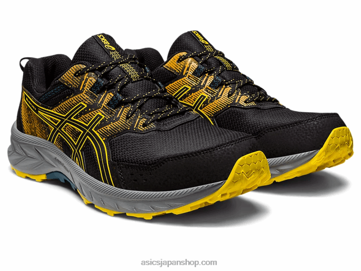 ジェルベンチャー 9 L20V103Asics ブラック/ゴールデンイエロー