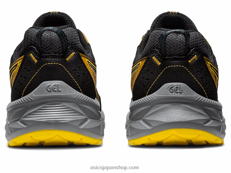 ジェルベンチャー 9 L20V103Asics ブラック/ゴールデンイエロー