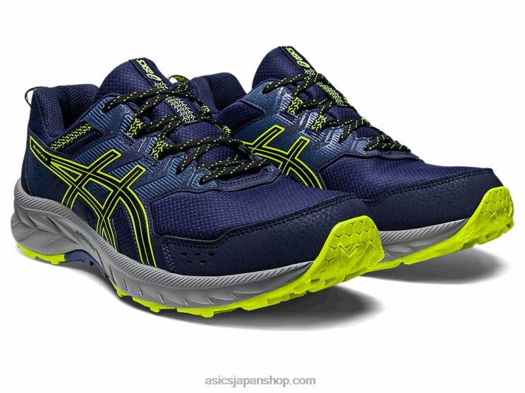 ジェルベンチャー 9 L20V107Asics ピーコート/セーフティイエロー