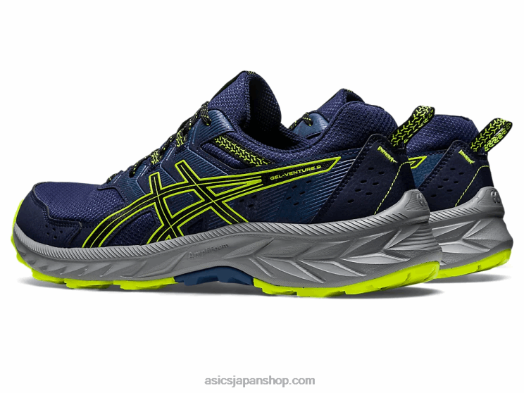 ジェルベンチャー 9 L20V107Asics ピーコート/セーフティイエロー