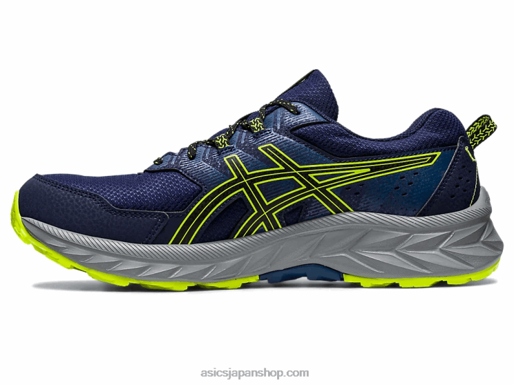 ジェルベンチャー 9 L20V107Asics ピーコート/セーフティイエロー