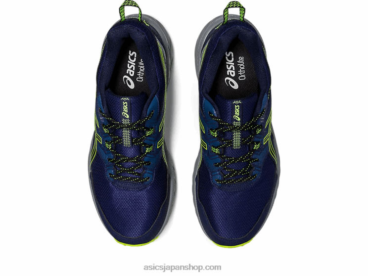 ジェルベンチャー 9 L20V107Asics ピーコート/セーフティイエロー