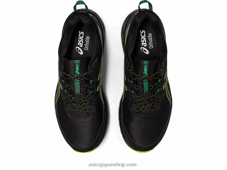 ジェルベンチャー 9 L20V111Asics ブラック/ライムの皮