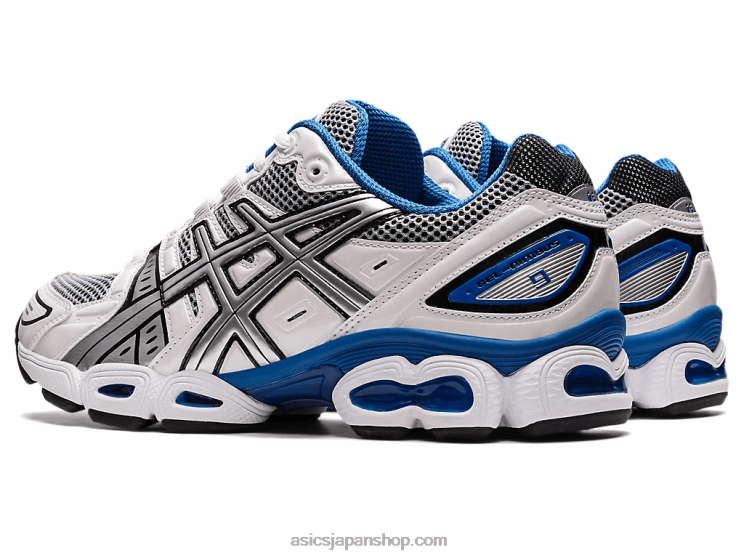 ゲルニンバス 9 L20V1225Asics ホワイト/レイクドライブ
