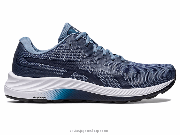 ゲルエキサイト9 L20V162Asics スティールブルー/ミッドナイト