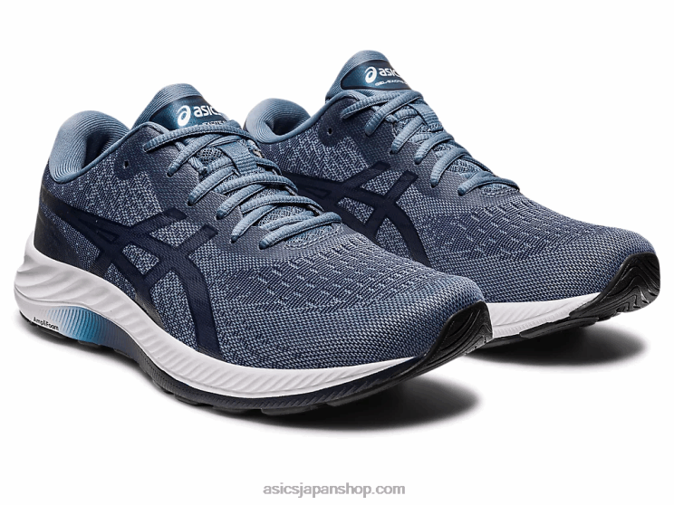 ゲルエキサイト9 L20V162Asics スティールブルー/ミッドナイト