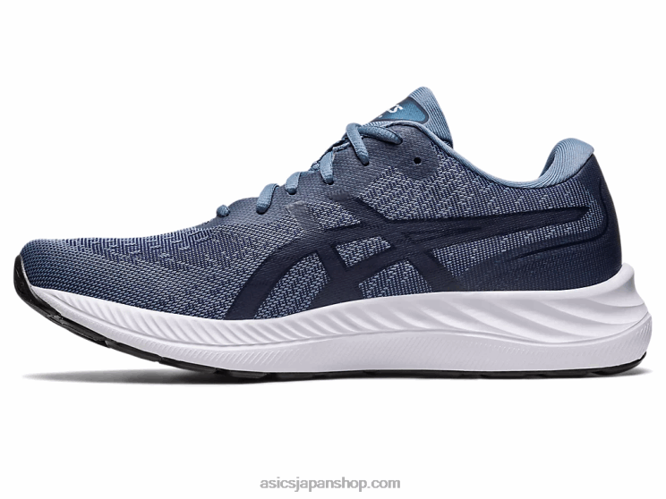 ゲルエキサイト9 L20V162Asics スティールブルー/ミッドナイト