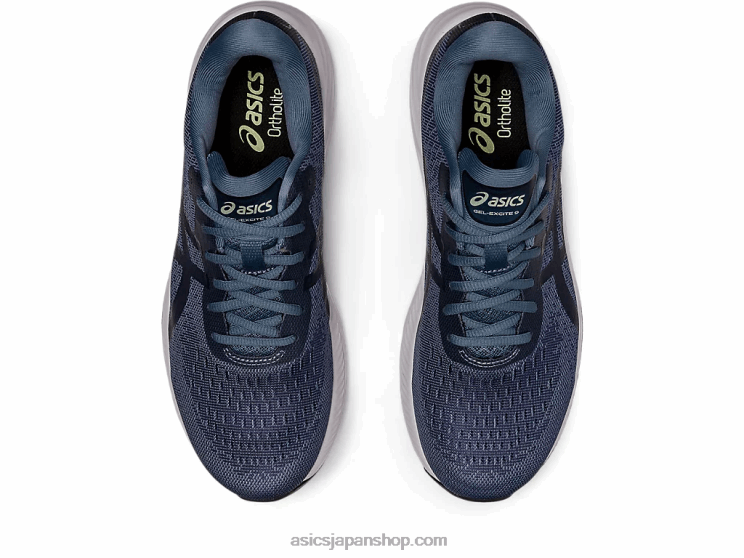 ゲルエキサイト9 L20V162Asics スティールブルー/ミッドナイト