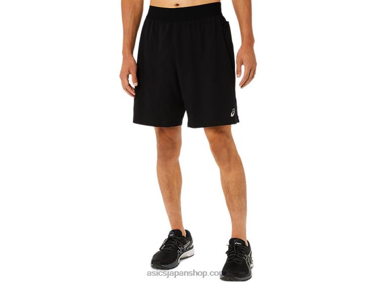 メンズ 9インチ ミキサー ショートパンツ L20V1768Asics パフォーマンスブラック