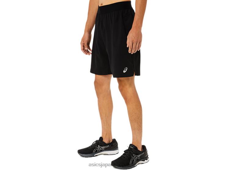 メンズ 9インチ ミキサー ショートパンツ L20V1768Asics パフォーマンスブラック