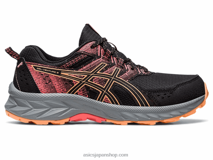 ジェルベンチャー 9 L20V2200Asics ブラック/サマーデューン