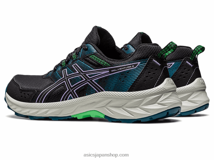 ジェルベンチャー 9 L20V2212Asics ブラック/デジタルバイオレット
