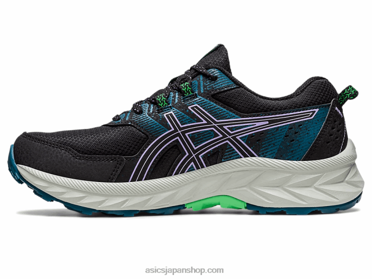 ジェルベンチャー 9 L20V2212Asics ブラック/デジタルバイオレット