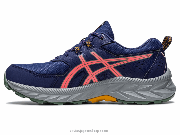 ジェルベンチャー 9 L20V2213Asics インディゴブルー/パパイヤ