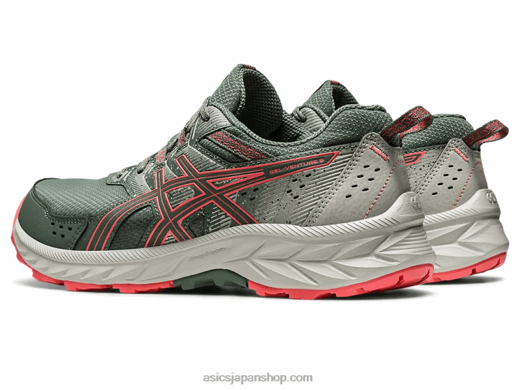 ジェルベンチャー 9 L20V2218Asics アイビー/パパイヤ