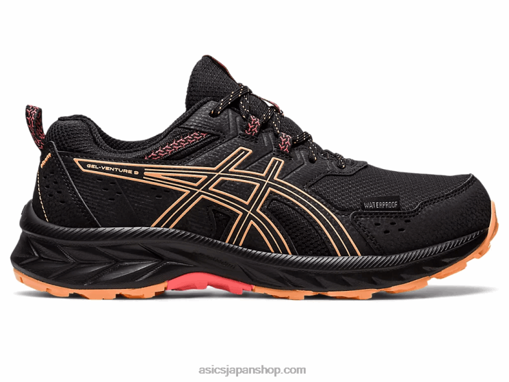 ゲルベンチャー 9 ウォータープルーフ L20V2228Asics ブラック/サマーデューン