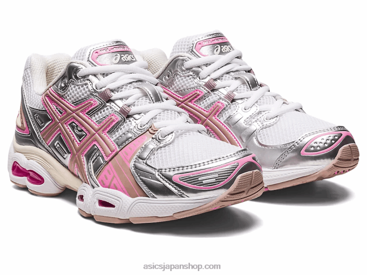 ゲルニンバス 9 L20V2255Asics ホワイト/ピュアシルバー