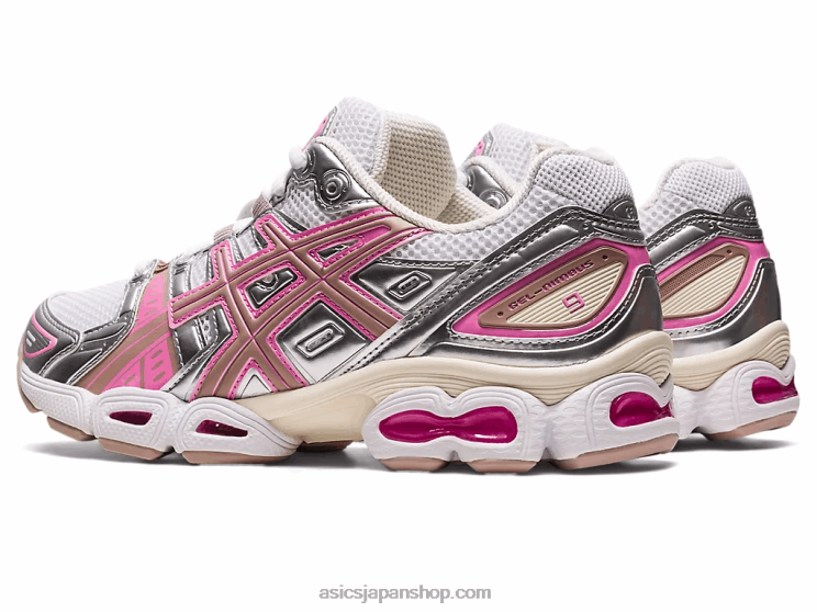 ゲルニンバス 9 L20V2255Asics ホワイト/ピュアシルバー