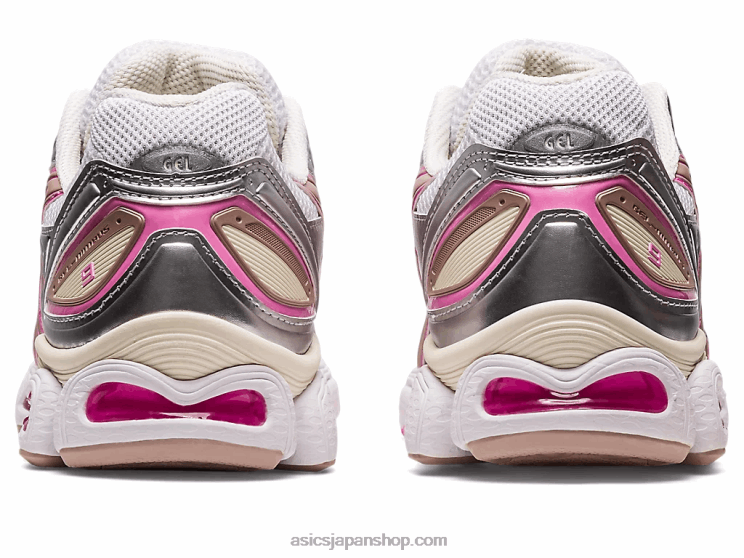ゲルニンバス 9 L20V2255Asics ホワイト/ピュアシルバー