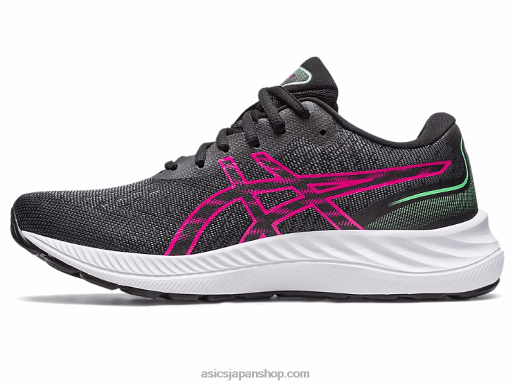ゲルエキサイト9 L20V2278Asics ブラック/ピンクレイブ