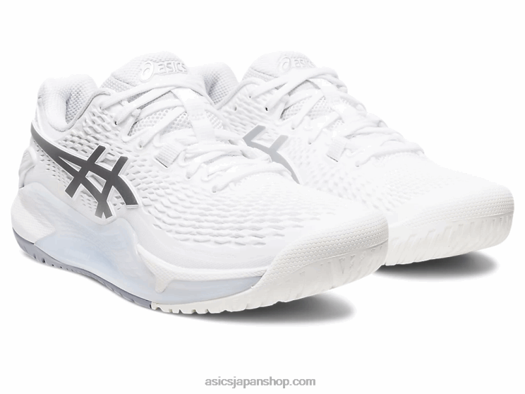 ゲル解像度 9 L20V2390Asics ホワイト/ピュアシルバー