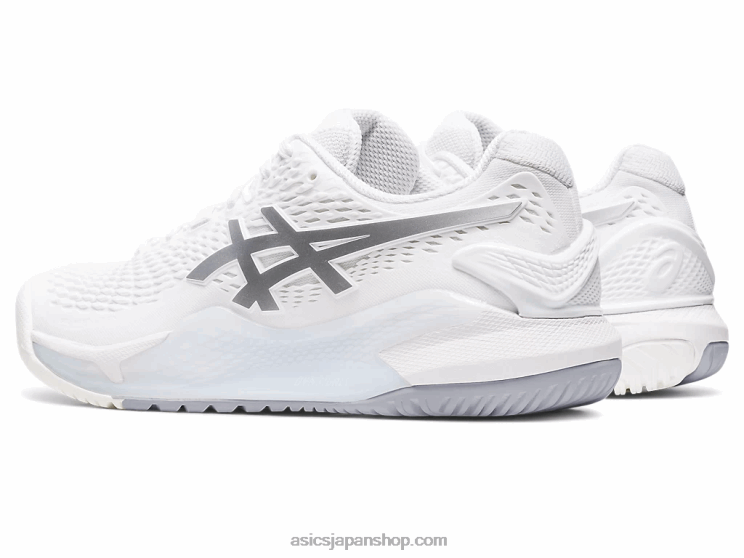 ゲル解像度 9 L20V2390Asics ホワイト/ピュアシルバー
