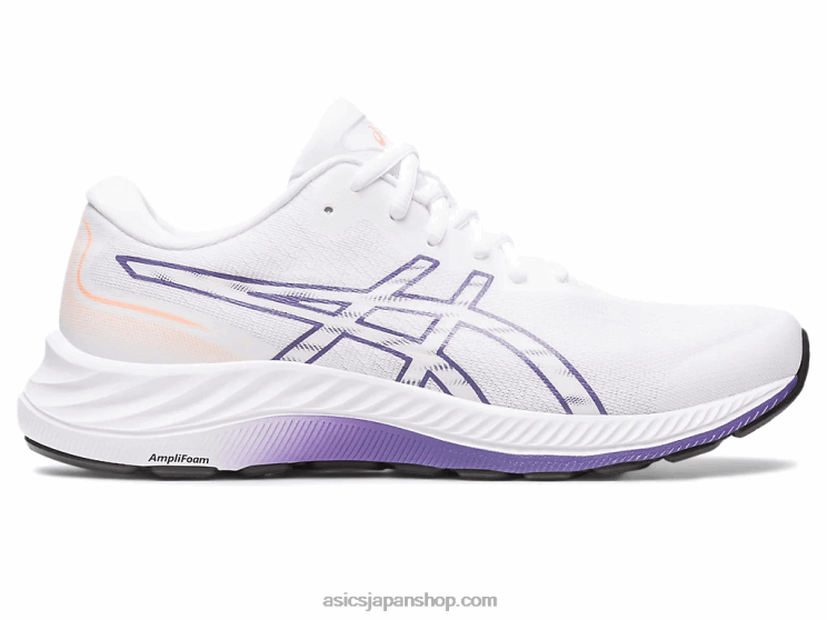 ゲルエキサイト9 L20V2392Asics ホワイト/ダスティパープル