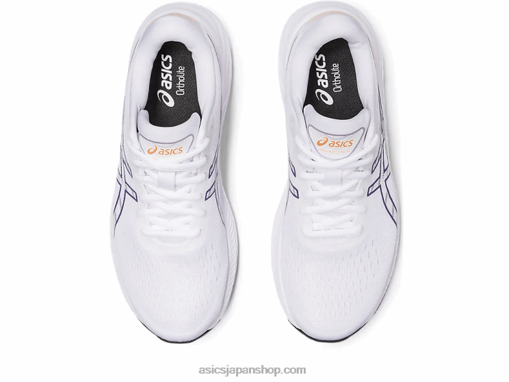 ゲルエキサイト9 L20V2392Asics ホワイト/ダスティパープル