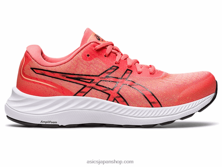 ゲルエキサイト9 L20V2414Asics パパイヤ/ブラック