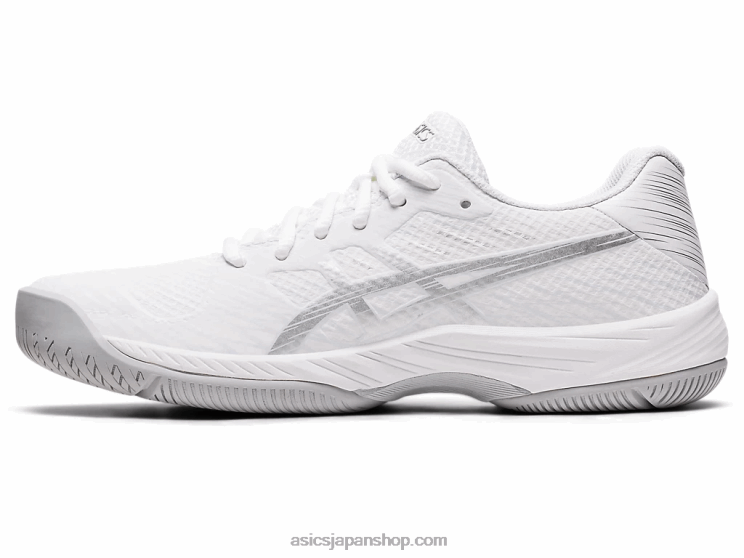 ゲルゲーム9 L20V2417Asics ホワイト/ピュアシルバー