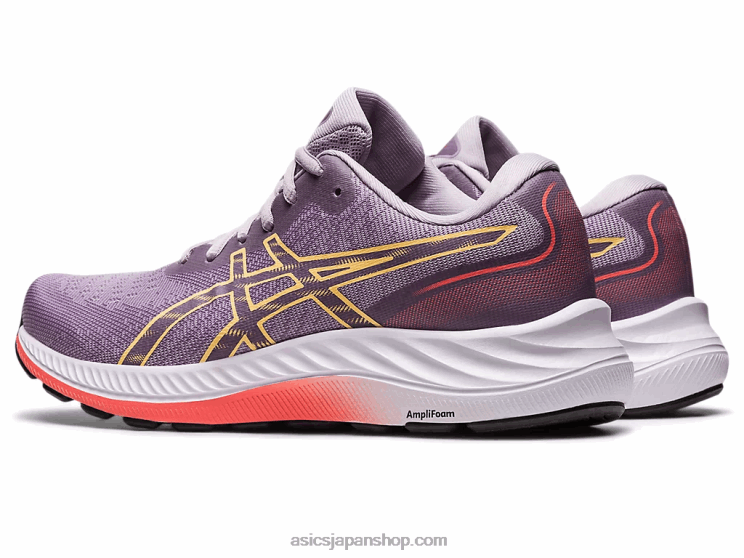 ゲルエキサイト9 L20V2418Asics バイオレットクォーツ/ライトオレンジ