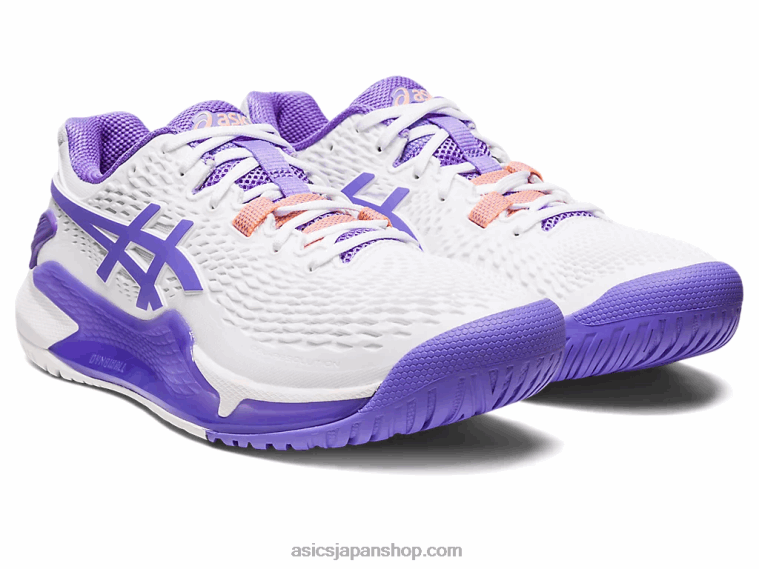 ゲル解像度 9 L20V2427 Asicsホワイト/アメジスト