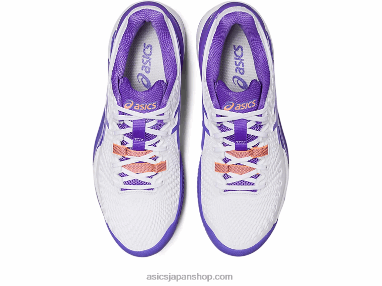 ゲル解像度 9 クレイ L20V2452 Asicsホワイト/アメジスト