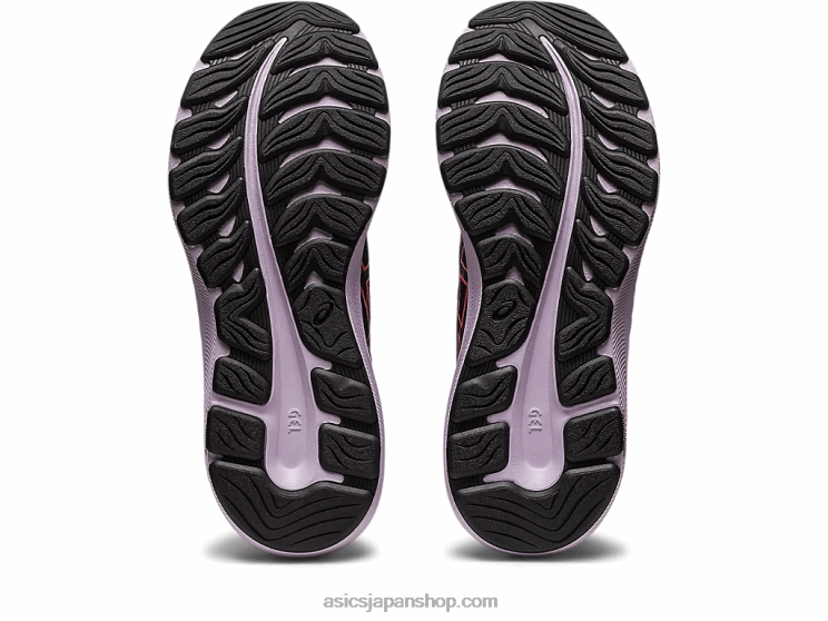 ゲルエキサイト9 L20V2458Asics ブラック/パパイヤ