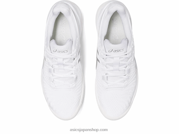 ゲル解像度 9 クレイ L20V2459Asics ホワイト/ピュアシルバー
