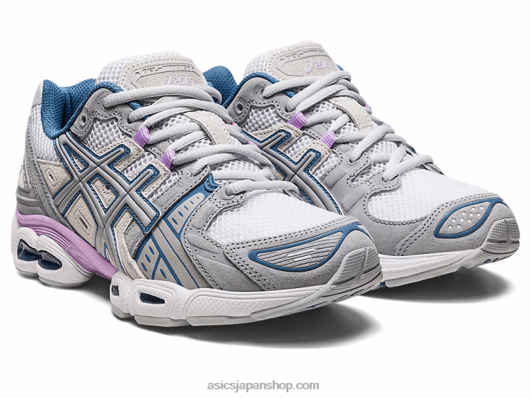 ゲルニンバス 9 L20V2572Asics ホワイト/ミッドグレー