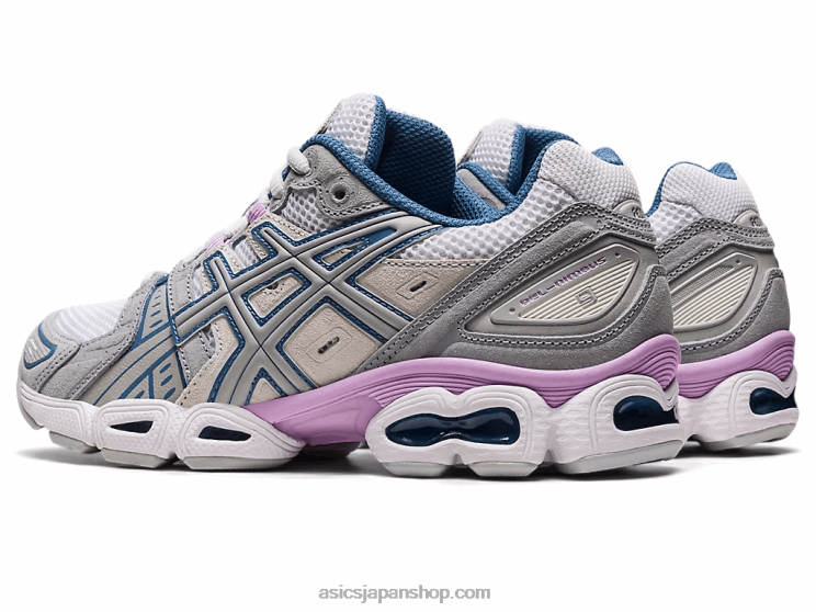 ゲルニンバス 9 L20V2572Asics ホワイト/ミッドグレー