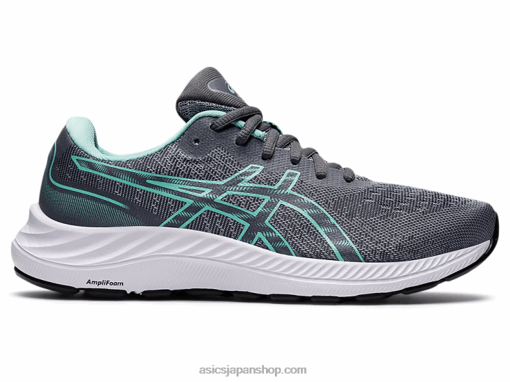 ゲルエキサイト9ワイド L20V2666Asics シートロック/オアシスグリーン